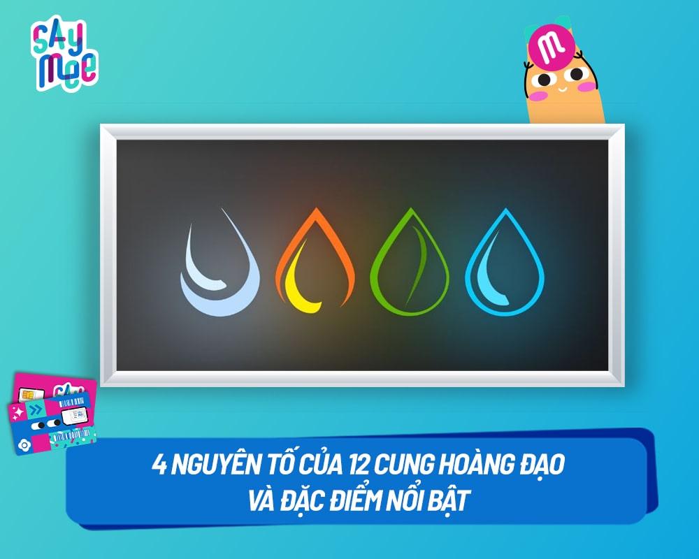 4 nguyên tố của 12 cung hoàng đạo và đặc điểm nổi bật