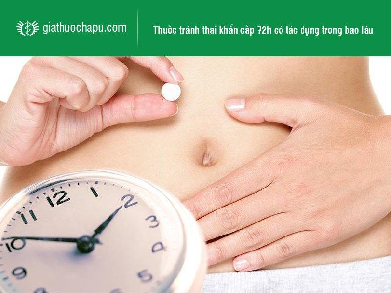 Những điều cần biết về thuốc tránh thai khẩn cấp 72h