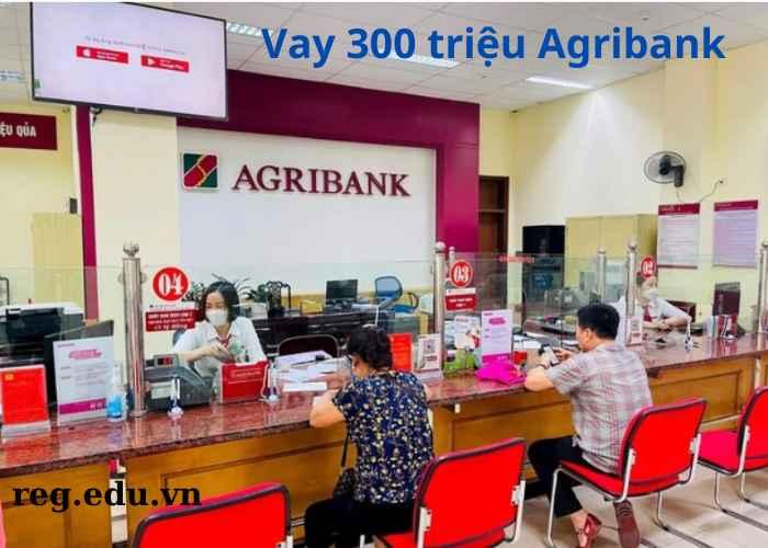 Vay 300 Triệu Trong 1, 3, 5, 7, 10, 15 Năm Ngân Hàng Agribank