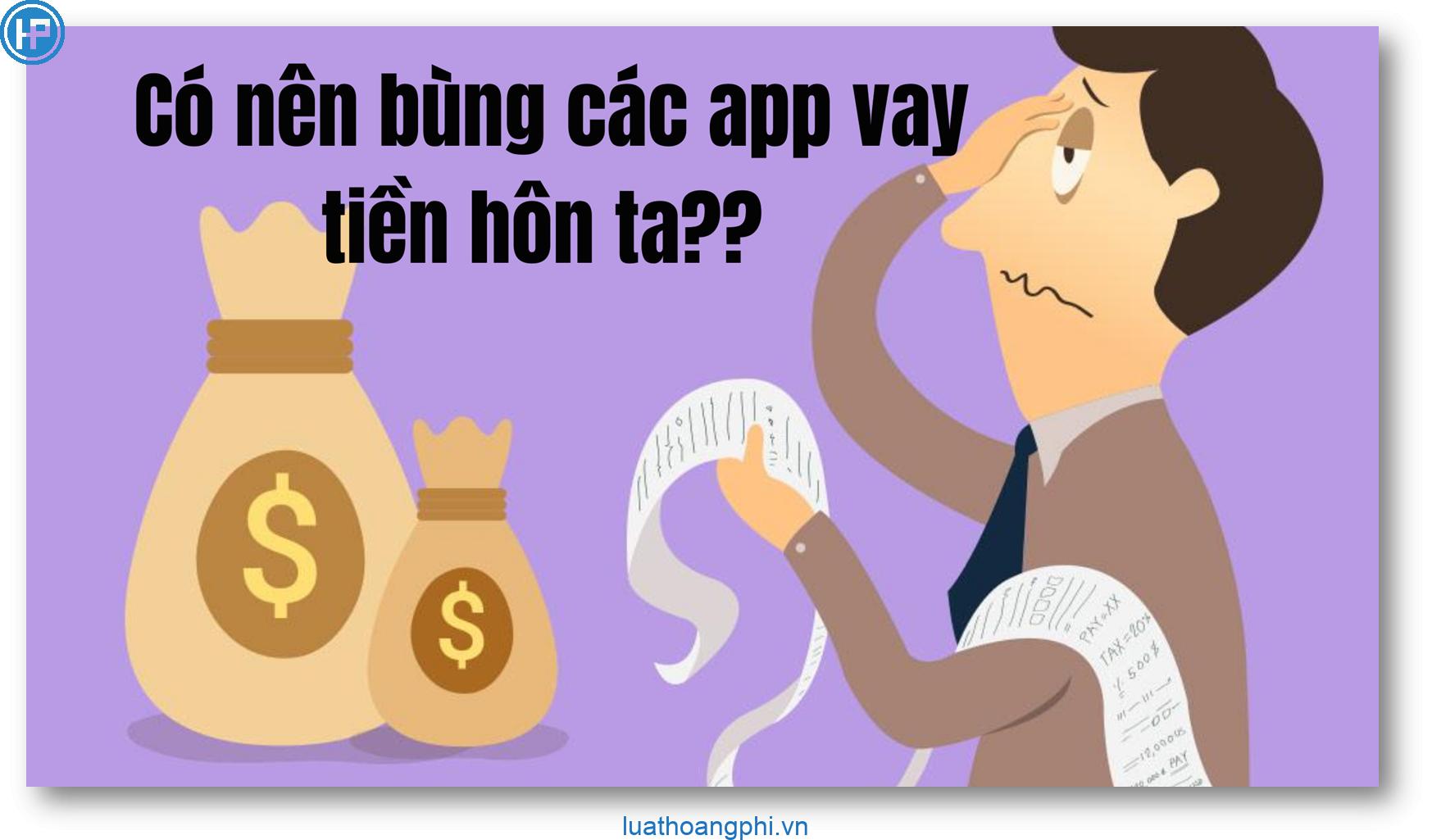 Vay tiền qua app không trả có sao không?