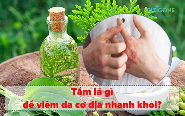 Tắm lá gì để viêm da cơ địa nhanh khỏi?