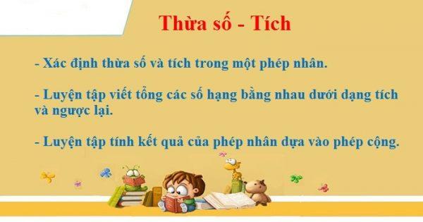 Kết quả của phép nhân gọi là gì? Định nghĩa và Tính chất