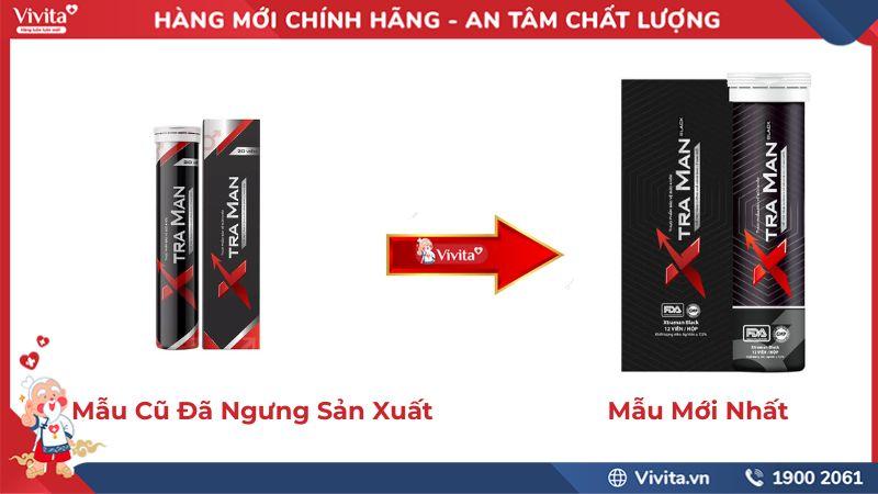 Xtraman Black Viên Sủi Hỗ Trợ Tăng Cường Sinh Lý Nam Giới (Hộp 12 Viên)