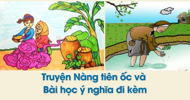 Truyện nàng tiên ốc và bài học ý nghĩa đi kèm