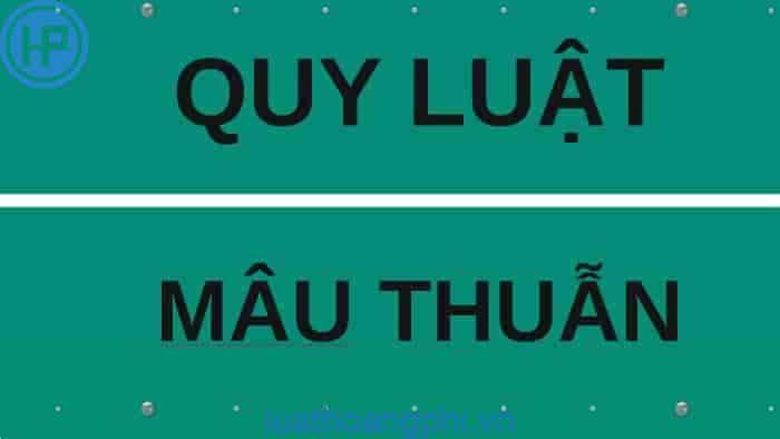 Thuyết trình về quy luật mâu thuẫn