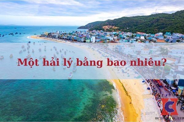 Một Hải Lý Bằng Bao Nhiêu Km, M, Cây Số? Cách Đổi Nhanh Nhất