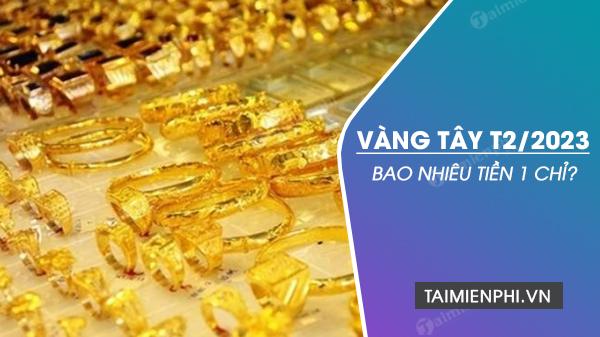 Giá vàng tháng 2/2023: Bao nhiêu tiền cho 1 chỉ vàng 10K, 18K, 24K?