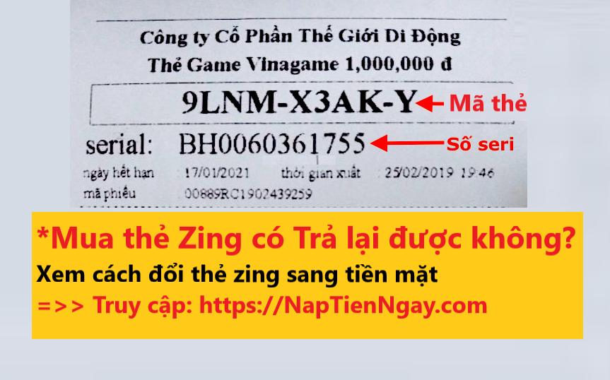 Mua thẻ zing có trả lại được không? Cách đổi thẻ Zing sang tiền mặt