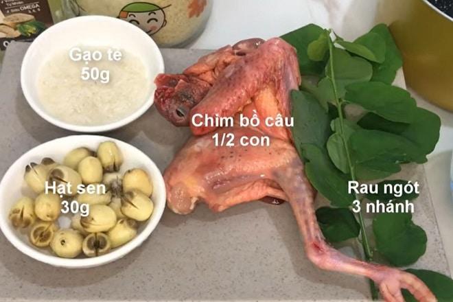 2 cách nấu cháo chim bồ câu cho bé bổ dưỡng, không bị tanh