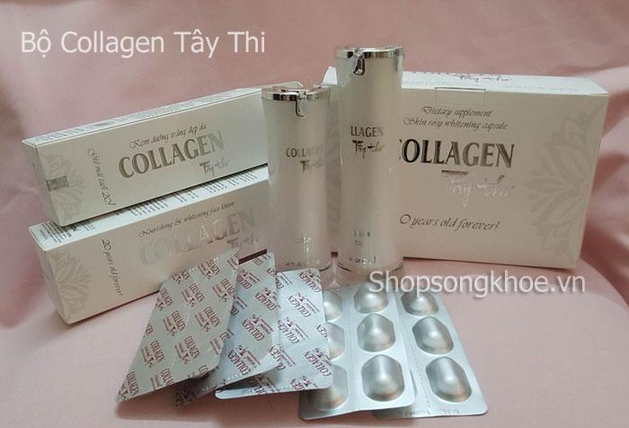 Bộ sản phẩm dưỡng da Collagen Tây Thi