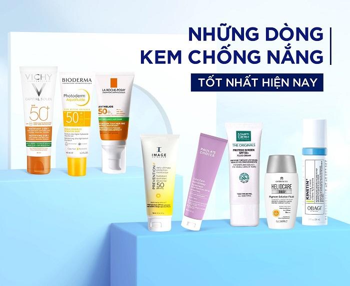 Review 21 Kem Chống Nắng TỐT NHẤT 2023