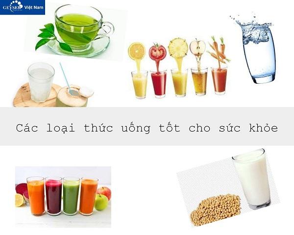 17+ loại nước uống tốt cho sức khỏe cơ thể hằng ngày bạn nên biết