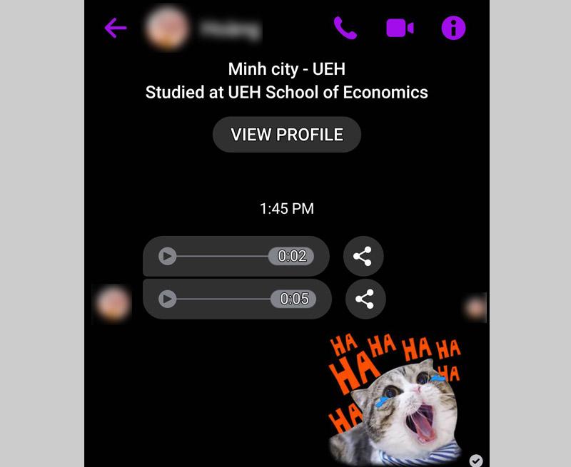 Hướng dẫn gửi file âm thanh qua Messenger trên iPhone và Android