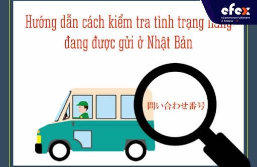 Cách kiểm tra hàng gửi bưu điện ở Nhật đơn giản