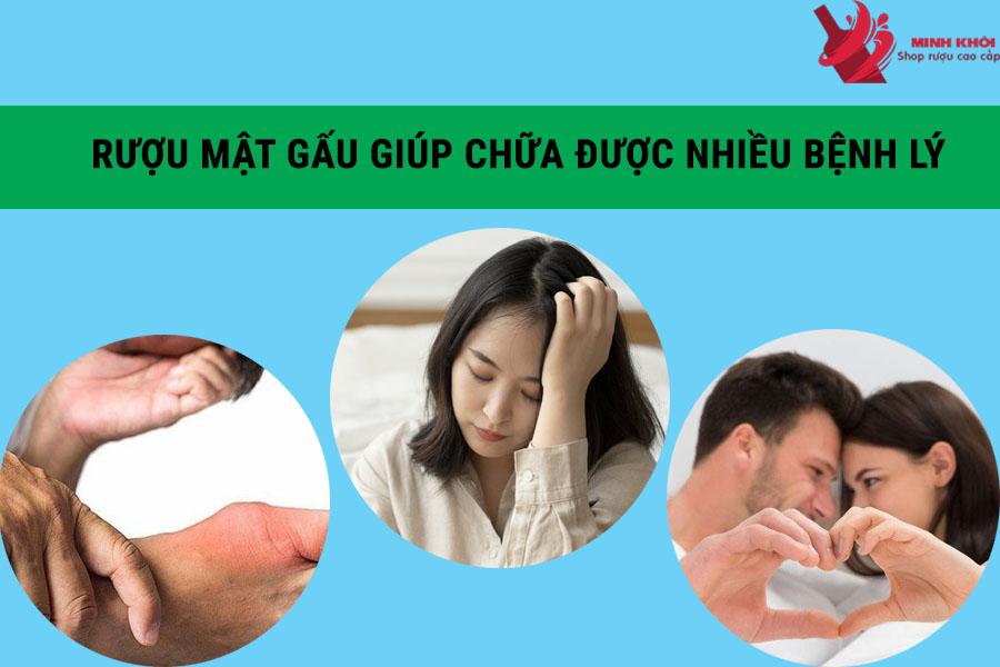 Uống rượu mật gấu có tác dụng gì? Cảnh báo nếu sử dụng sai cách!!!