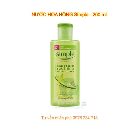 Nước hoa hồng simple có tác dụng gì, cách sử dụng nước hoa hồng simple ra sao ?