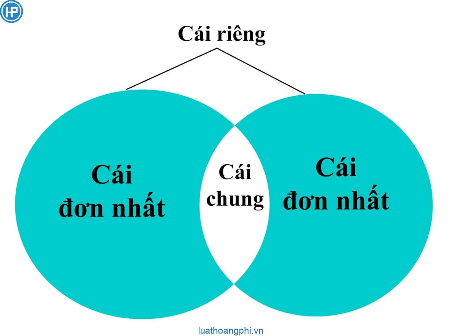 Cặp phạm trù cái chung và cái riêng