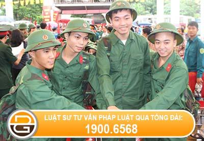 Chưa học hết lớp 8 không phải đi nghĩa vụ quân sự