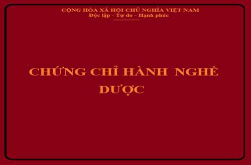 Chứng chỉ hành nghề dược có thời hạn bao lâu?