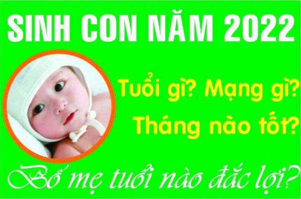 Sinh con năm 2022 tháng nào tốt? Giúp con sung sướng cả đời