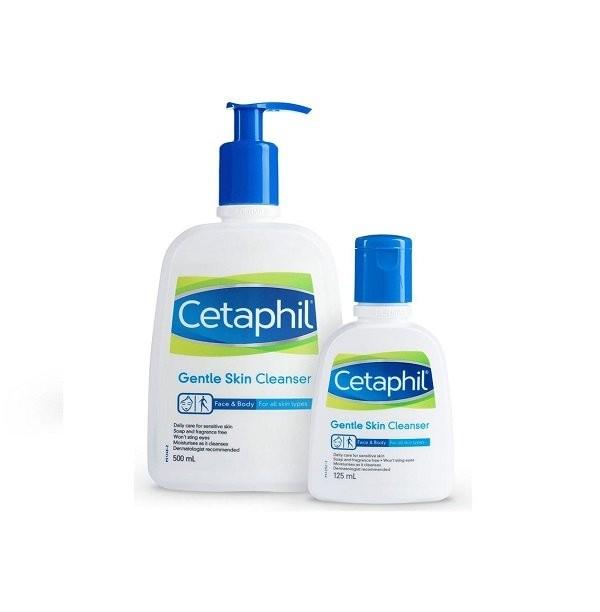 Chăm sóc làn da với sữa rửa mặt Cetaphil dịu nhẹ