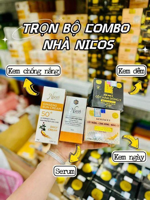 Kem Nicos Cốt Nám Đông Y – Mẫu Mới