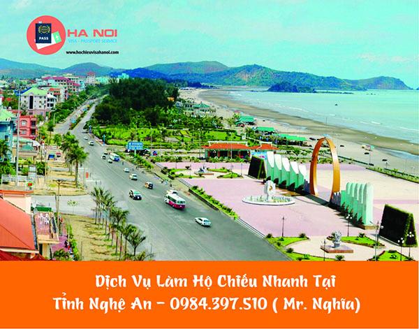 Dịch Vụ Làm Hộ Chiếu Nhanh Tại Tỉnh Nghệ An