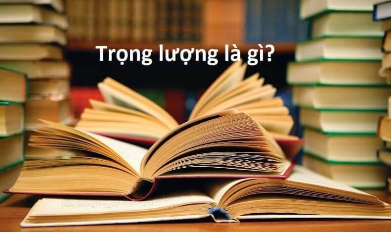 Trọng lượng là gì | Khối lượng là gì | Cách tính Trọng lượng – Khối lượng