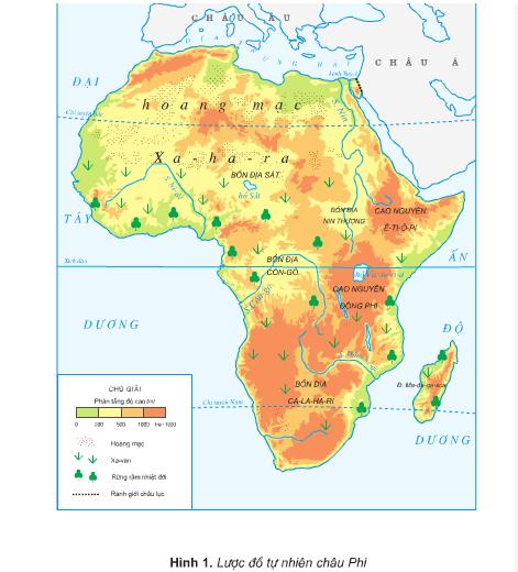 Bài 23. Châu Phi-Địa lí 5: Đường Xích đạo đi ngang qua phần lãnh thổ nào của châu Phi?