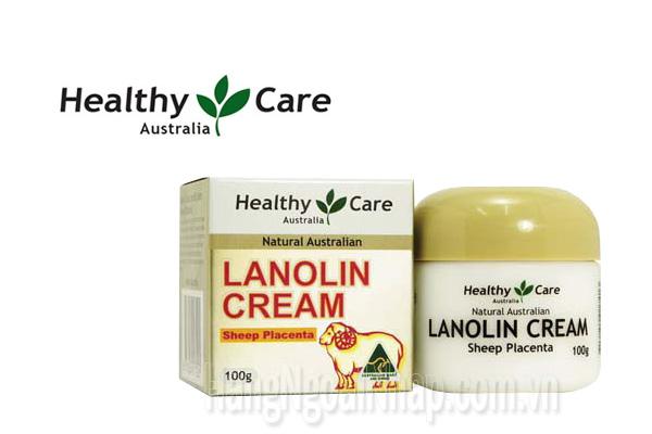 Kem Dưỡng Trắng Da Healthy Care Lanolin Cream Của Úc