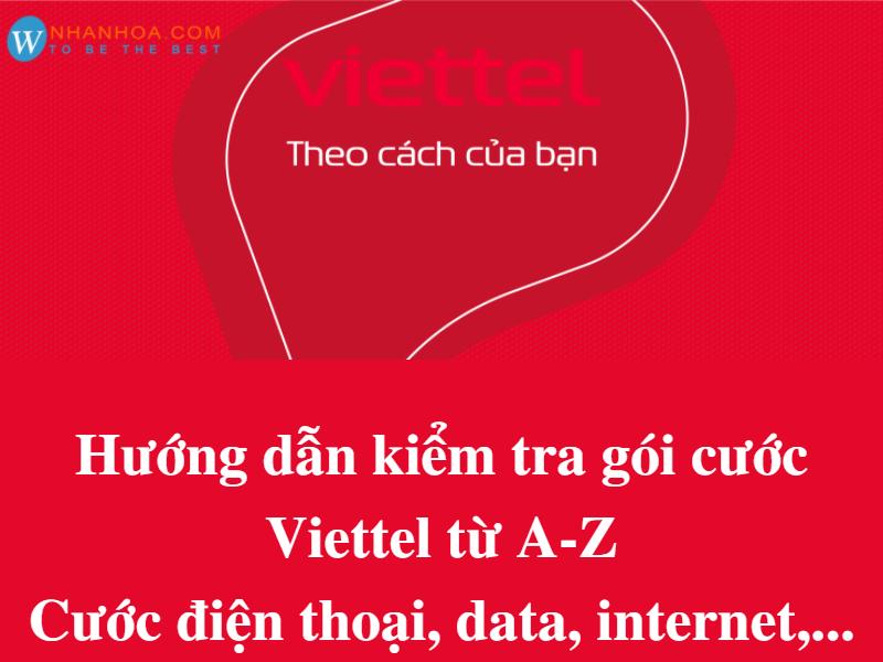 Kiểm tra gói cước Viettel