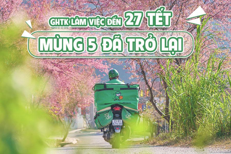 Lịch nghỉ Tết Giao Hàng Tiết Kiệm 2023: GHTK nghỉ Tết mấy ngày?