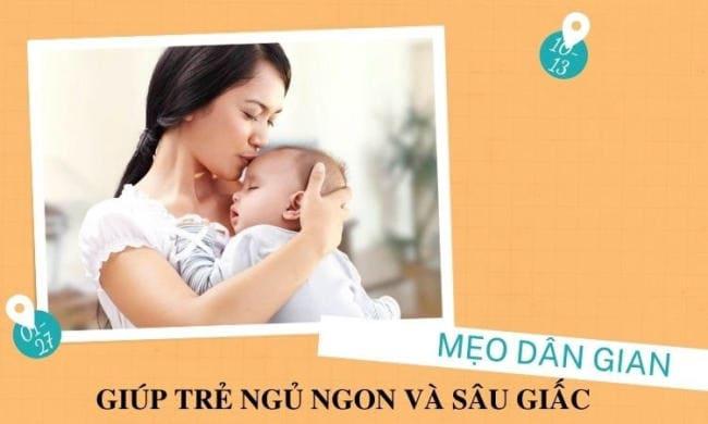 13 mẹo dân gian giúp trẻ ngủ sâu giấc, ít giật mình