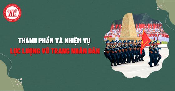 Thành phần và nhiệm vụ của lực lượng vũ trang nhân dân