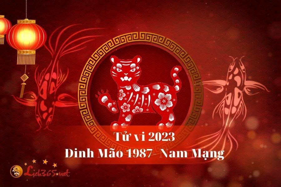 Tử Vi Tuổi Đinh Mão 1987 nam Mạng Năm 2023