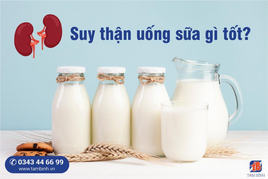 Suy thận uống sữa gì tốt? TOP 11 loại sữa được chuyên gia khuyên dùng