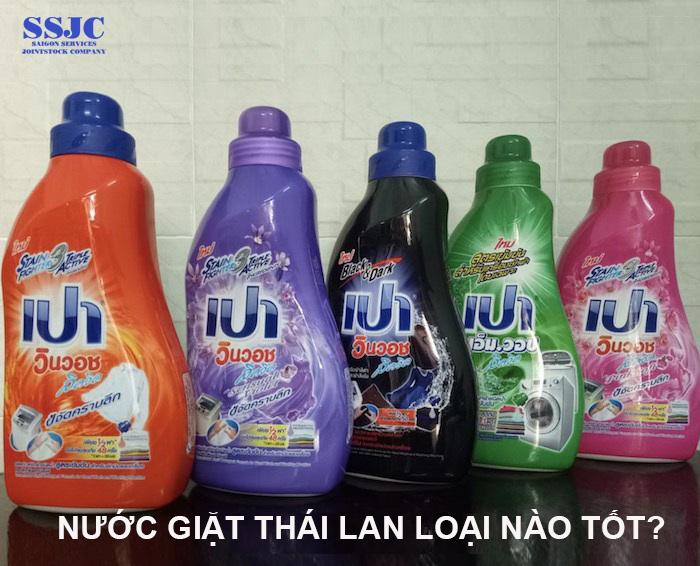 Top 8 loại nước giặt Thái Lan vừa thơm vừa tốt nhất 2024