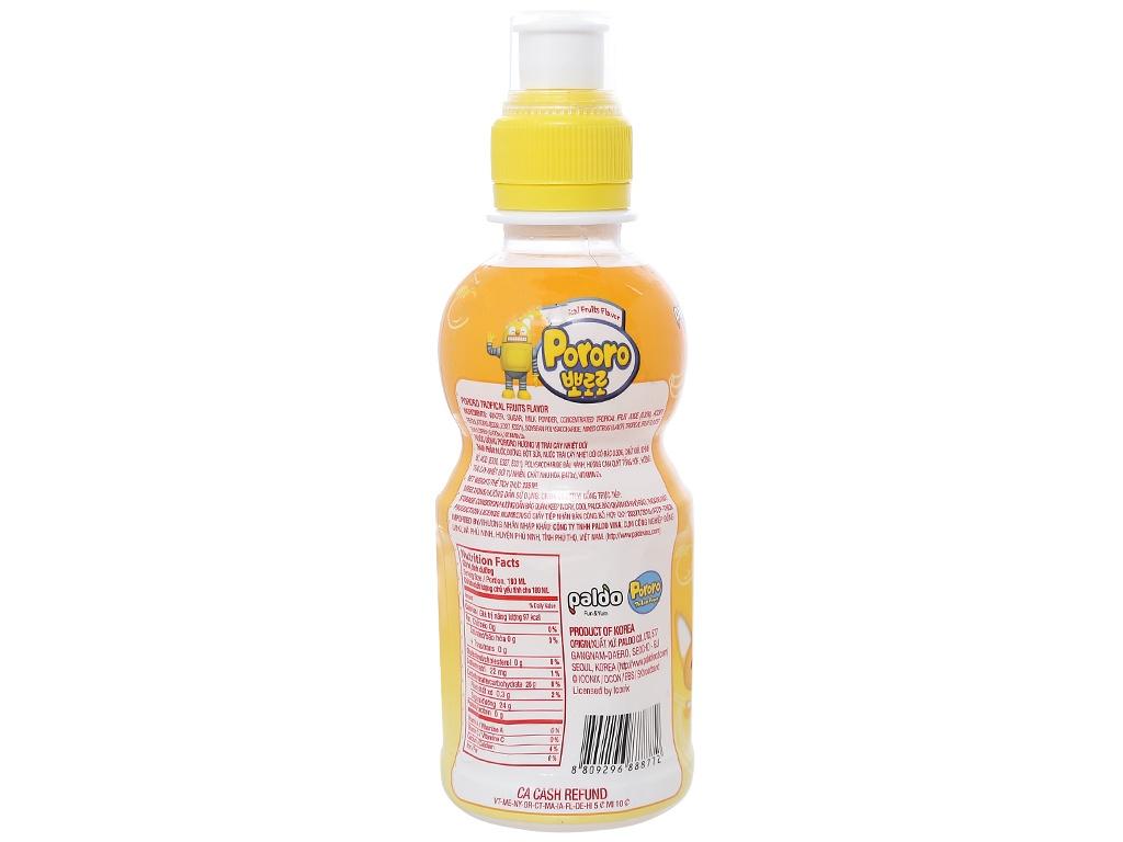 Nước uống Pororo hương vị trái cây nhiệt đới 235ml