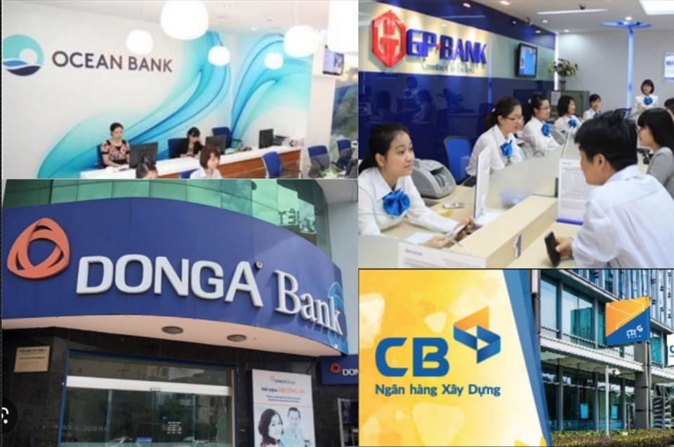 Ngân hàng Nhà nước chuyển giao bắt buộc CBBank, OceanBank, GPBank, DongABank