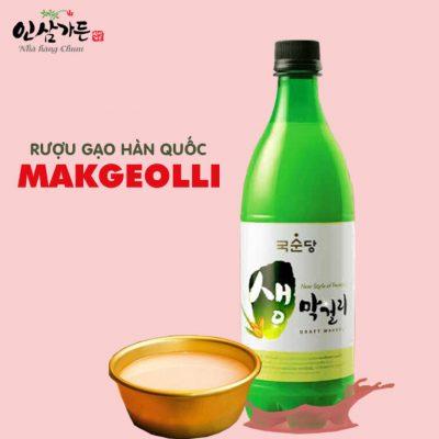 RƯỢU GẠO SENG MAKGEOLLI