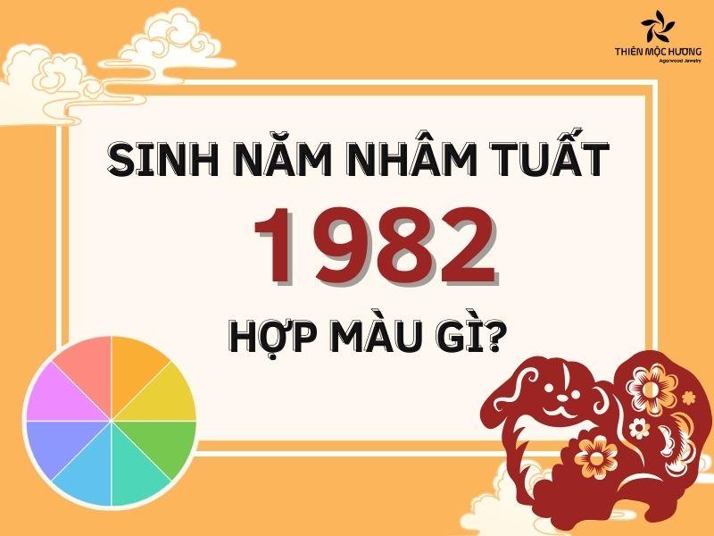 1982 hợp màu gì? Chọn trang sức phong thủy tuổi Nhâm Tuất