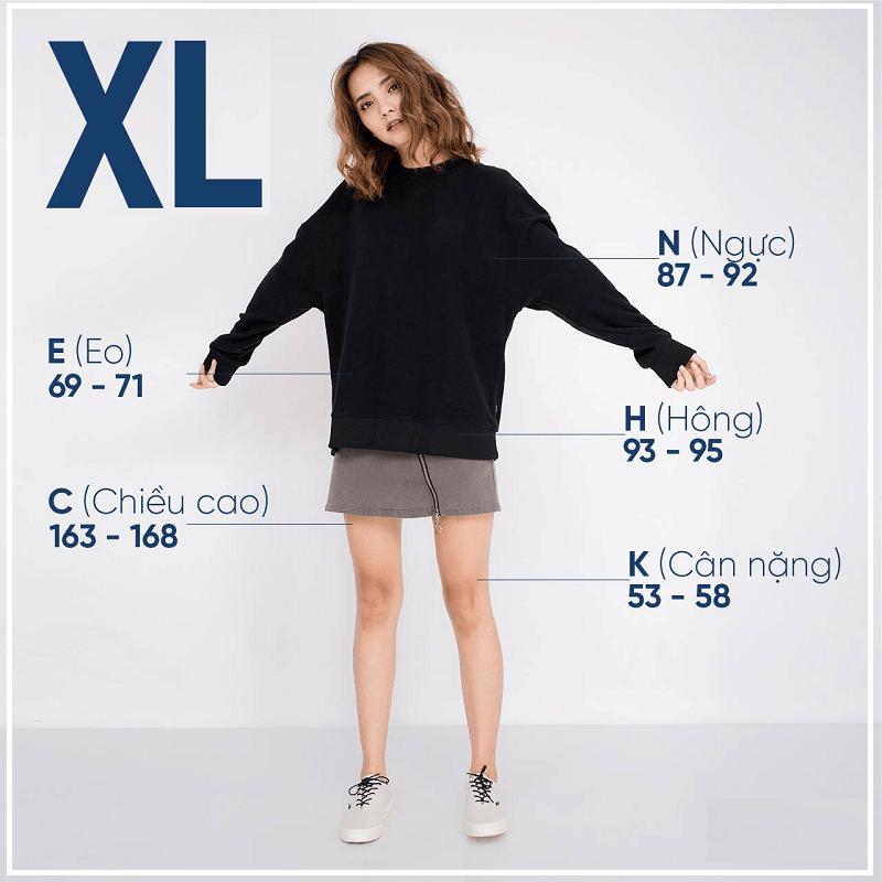 Size XL nữ là bao nhiêu kg? Hướng dẫn cách chọn size quần áo chuẩn nhất