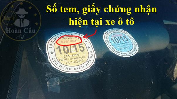 Số tem GCN là gì? Tra cứu biển số xe ô tô không cần số tem GCN mới nhất