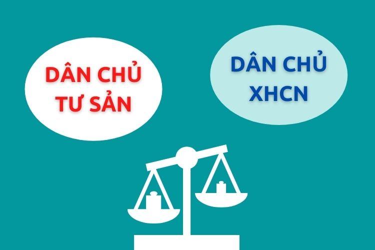 [Phân biệt] So sánh dân chủ xã hội chủ nghĩa và dân chủ tư bản