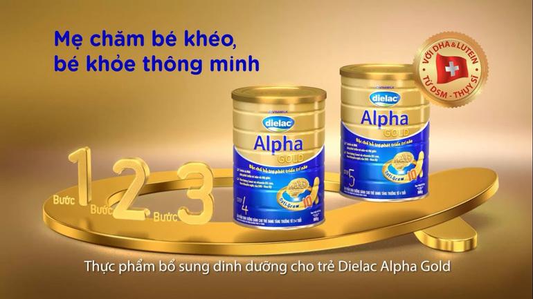 Sữa bột Dielac Alpha có dễ tiêu hóa và giúp trẻ tăng cân tốt không ?