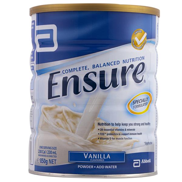 Sữa Ensure úc 850g (Dành Cho Người Lớn)