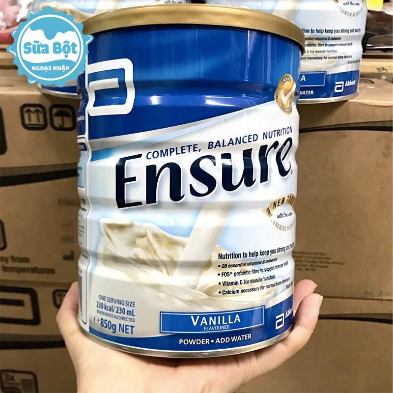 Sữa Ensure Úc Hương Vanila 850g