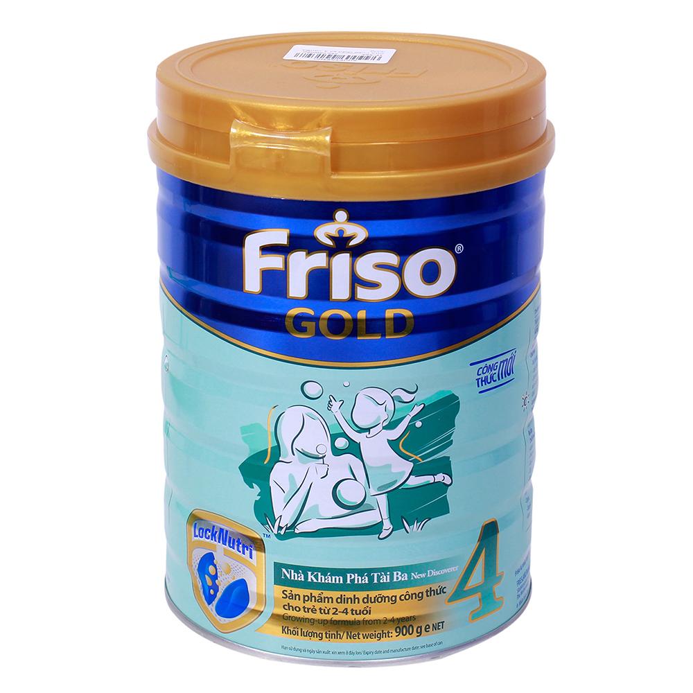 Sữa bột Friso Gold 4 - hộp 900g (dành cho trẻ từ 3 tuổi trở lên)