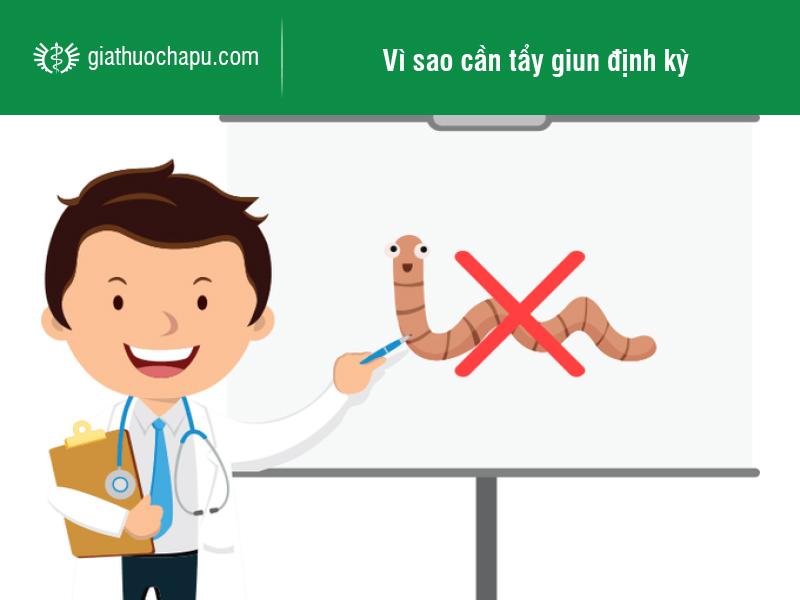 Top 5 thuốc tẩy giun tốt nhất