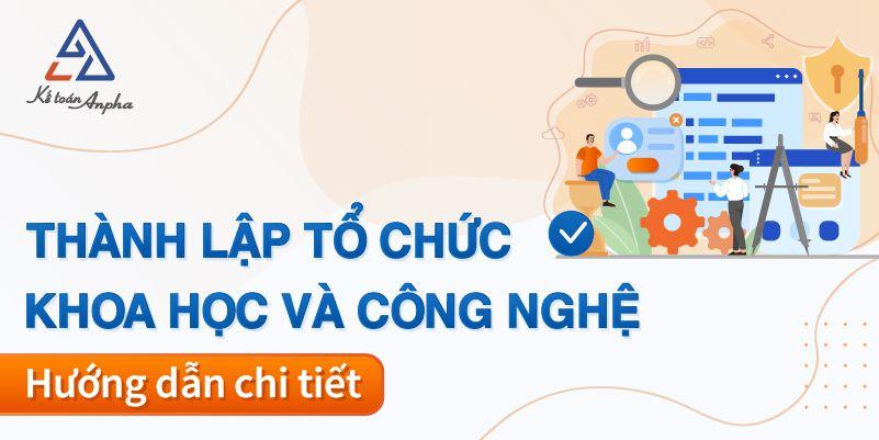 Điều kiện, hồ sơ, thủ tục thành lập tổ chức khoa học công nghệ